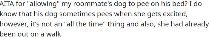 OP has offered the following explanation for why they think they might be the a-hole: