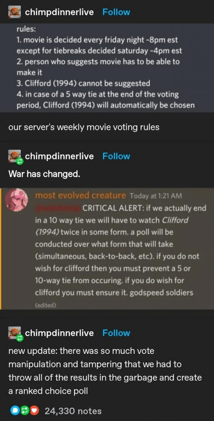 2. What, Clifford again? How many times is that now?