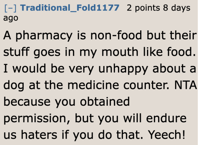 The OP just needs to endure such treatment, sadly.