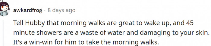 The best way to wake up: