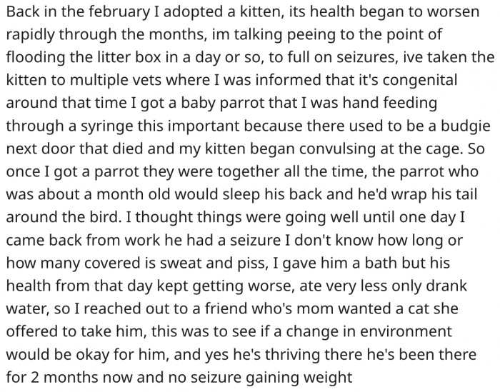 Here's how it started.