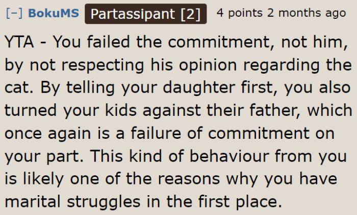 The OP should have just respected his opinion.