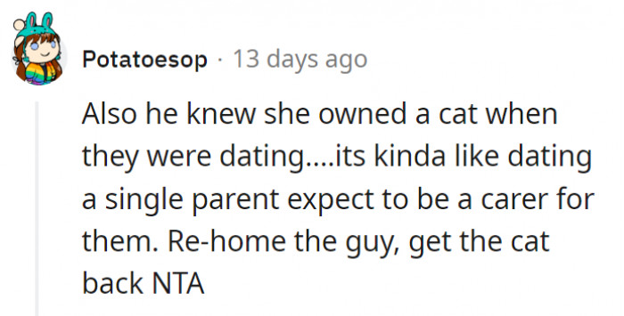 7. He must have also known just how much the cat means to the girl