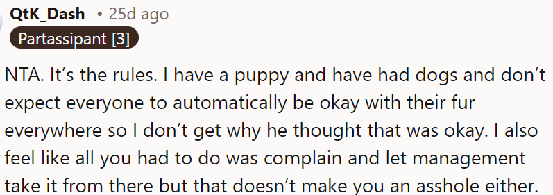 OP could have just reported the issue to management without being considered an asshole.