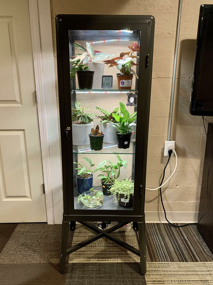 39. Get your own indoor greenhouse with a Fabrikor cabinet