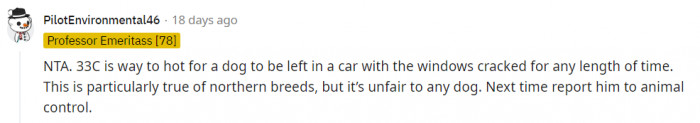 The fact that it's a husky just makes the matter worse, as they are a northern breed that prefers cold weather.