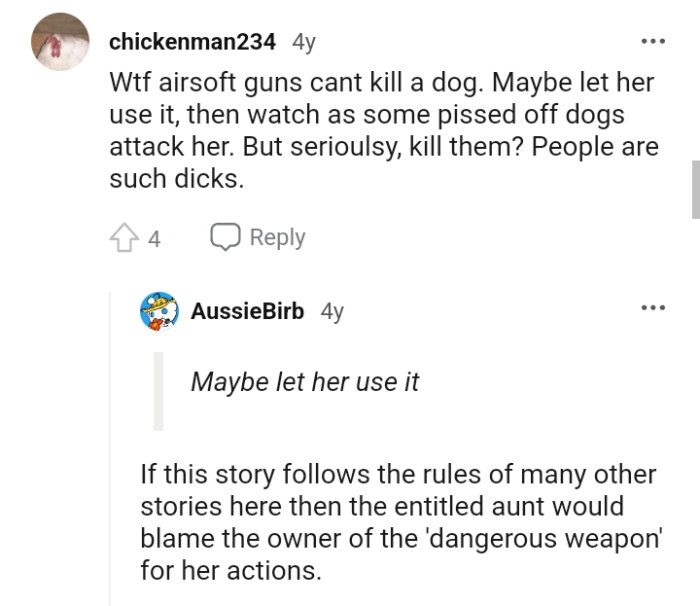 People can be very mean