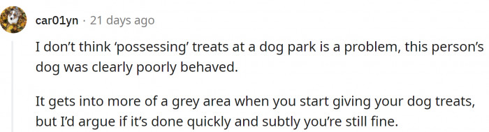 Some grey areas here - but this doesn't make Karen less of a Karen.