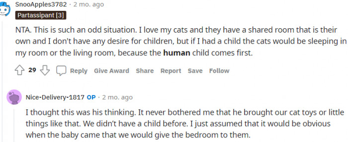 14. This is truly an odd situation