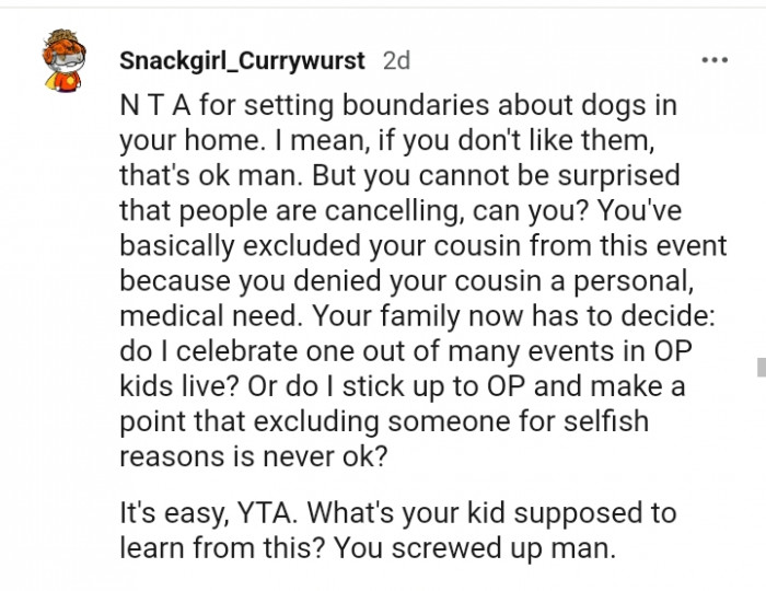 You cannot be surprised that people are canceling