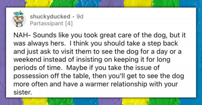 Reddit Weighs In On Fight Between Two Sisters Over Their Dog