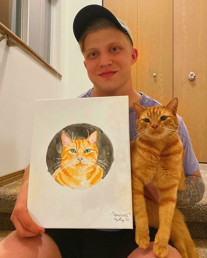 27. I Painted My Cat, Spaghetti