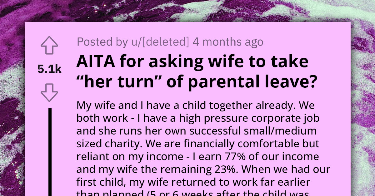 Man Refuses To Entertain The Idea Of A Second Child Until Wife Agrees