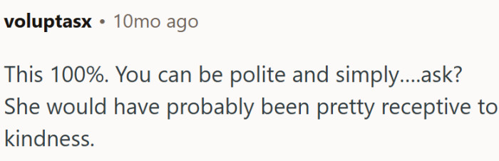 Can't people simply be polite?