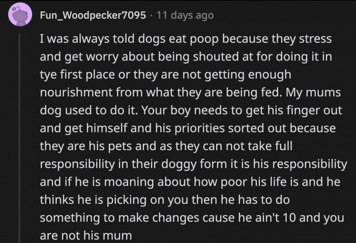 The dogs/wolves are stressed being kept in that house.