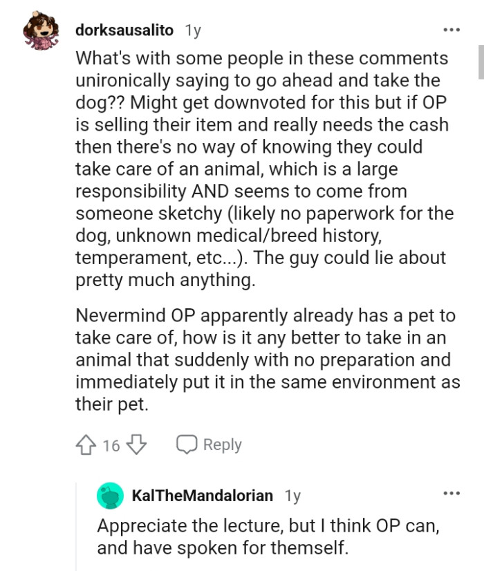 The guy could lie about pretty much anything