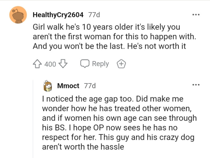 He Might Have Treated Other Women the Same Way