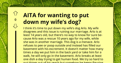 "This Dog Is A Menace" - Man Cries Out As His Marriage Is Ruined Because He Wants To Put Down His Wife's Badly Behaved Dog