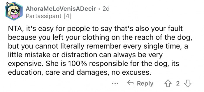 You can't constantly be on the lookout for a rogue dog.