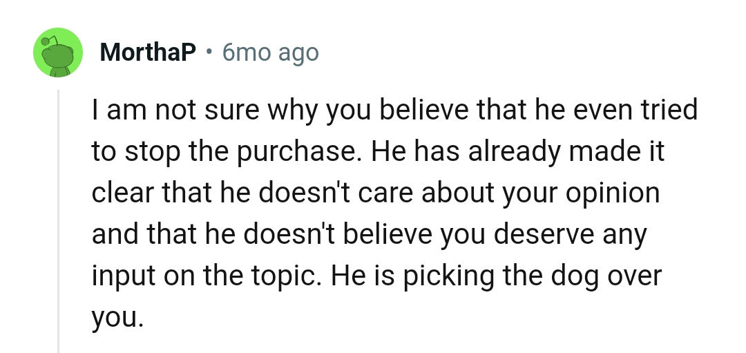 And the comments roll in...