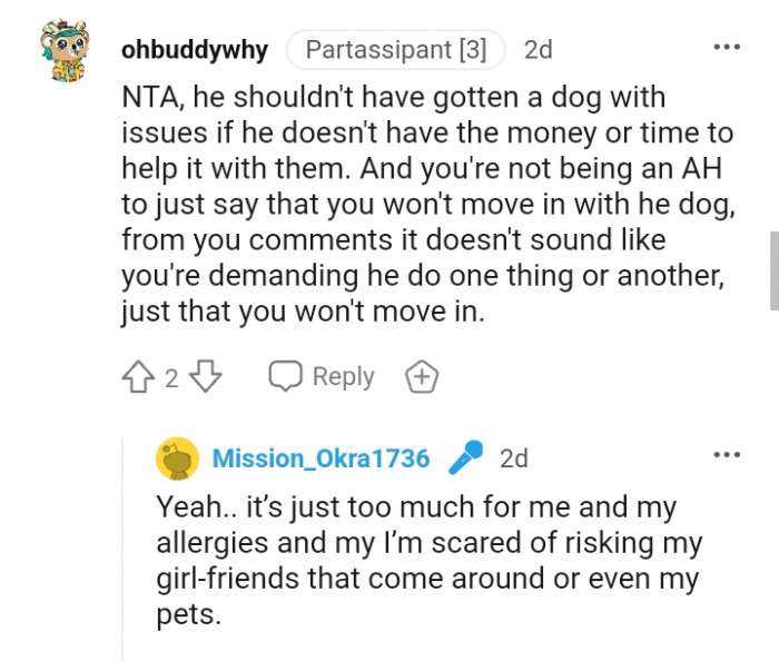 It doesn't sound like you're demanding.