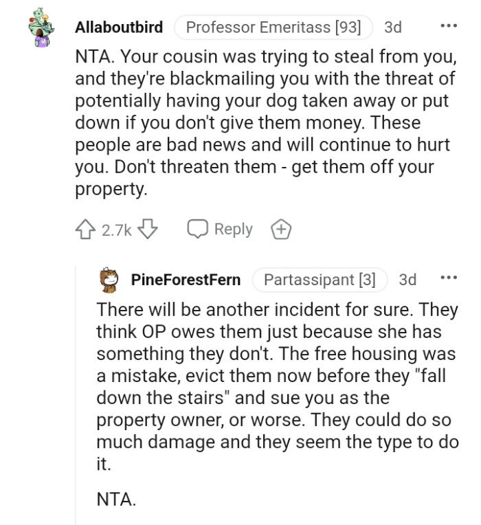 These People Are Bad News and Will Continue to Hurt the OP