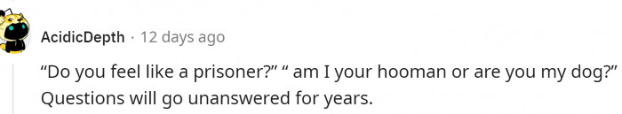 These questions will remain unanswered: