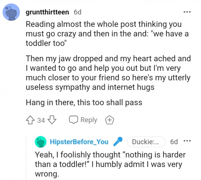 9. Hang in there but this too shall pass