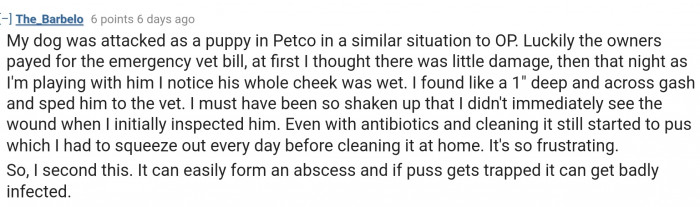 The situation happens often.