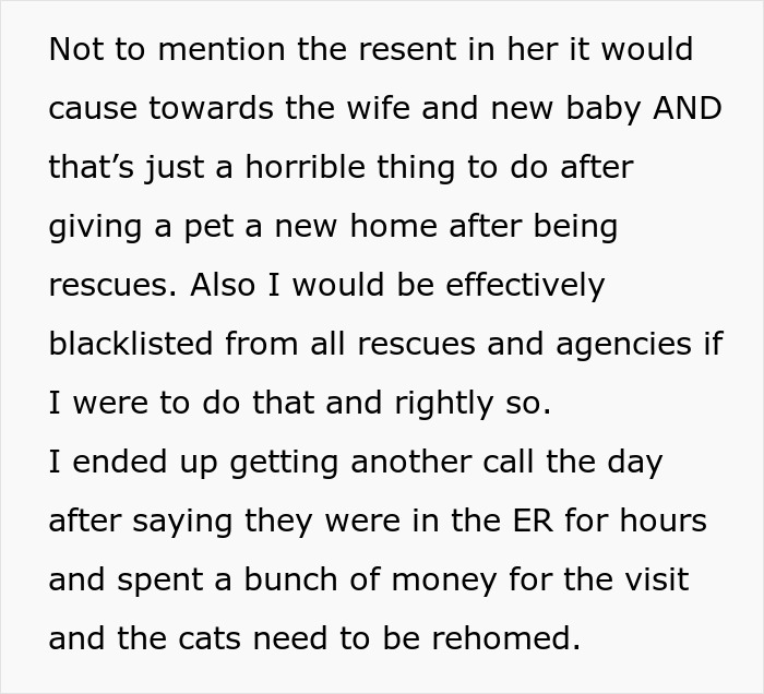 Being blacklisted from all rescues