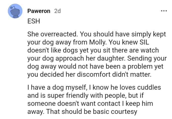 8. You should have kept your dog away