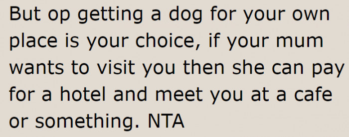 Although this user doesn't believe that antihistamines work all the time, she thinks that the original poster isn't in the wrong here.