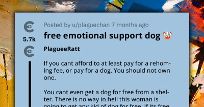 Redditor Shares Screenshot Of Someone Looking For A Free Emotional Support Dog, Vacuum Cleaner And Coffee Maker