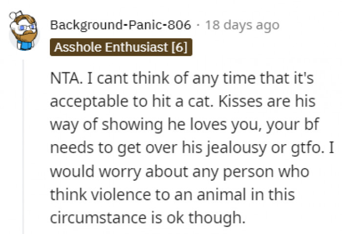 The jealousy is pretty ridiculous.