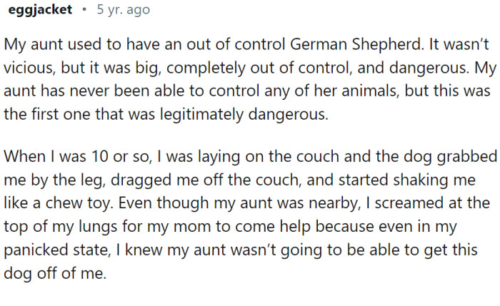 Right off the bat, one Redditor shared her horrible experience: