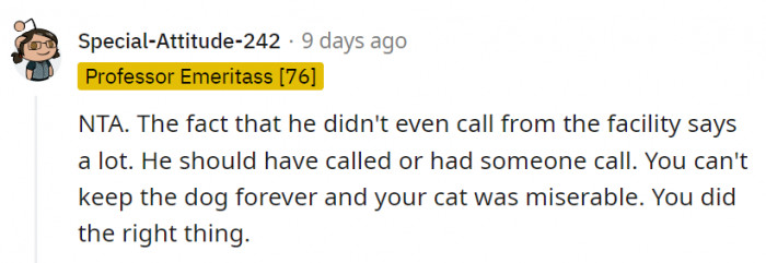 11. There are limits to helping others, too