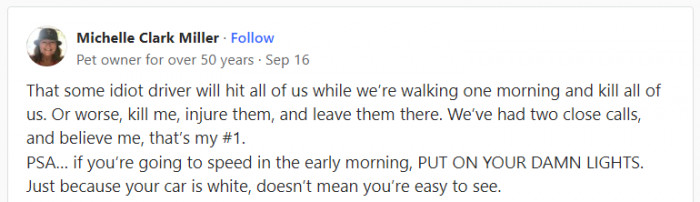 6. When you've been a pet parent for over 50 years, you know certain fears are real and likely to happen