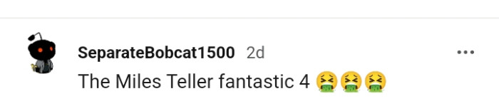 6. For this Redditor, it's fantastic 4