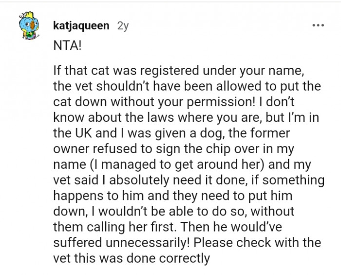 Then he would have suffered unnecessarily