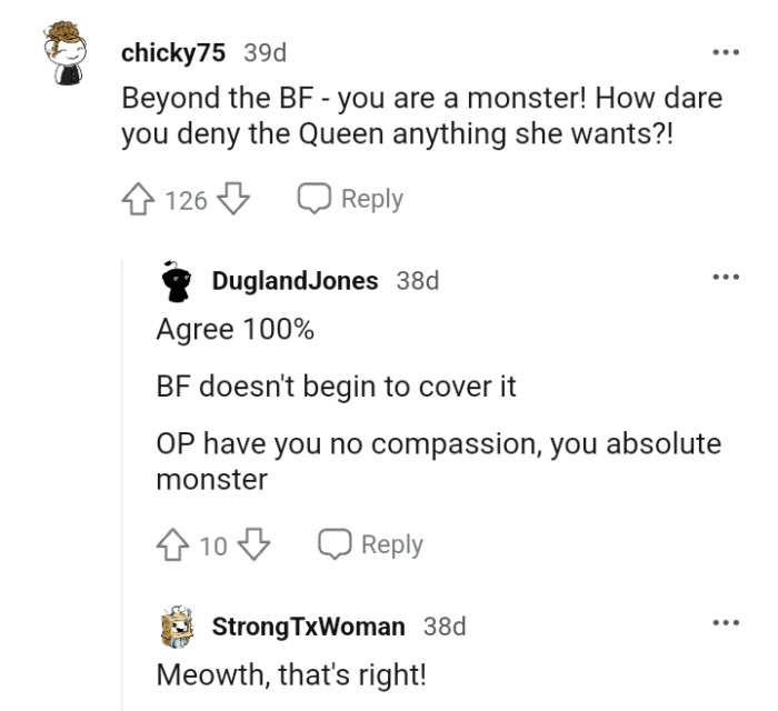 The OP's a monster