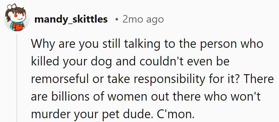 Time to trade up from the canine killer club, dude. Billions of pet-friendly fish in the sea!