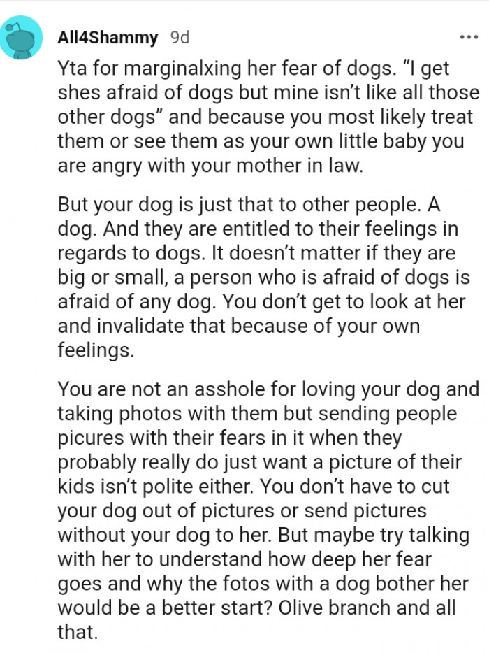 Your dog is just that to other people
