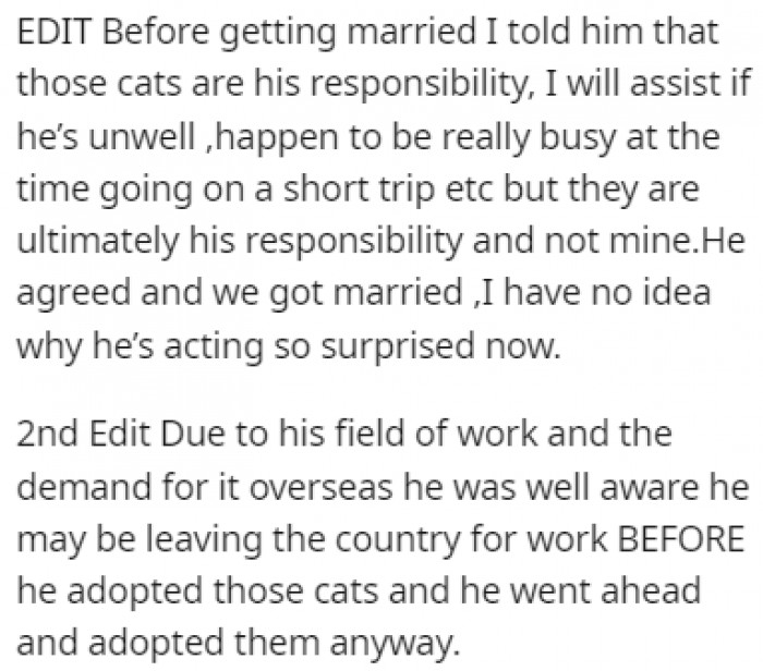 OP provided a few additional edits to the original story since some of the details remained unexplained