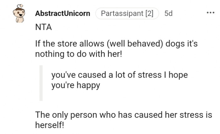 5. It Has Nothing to Do with Her