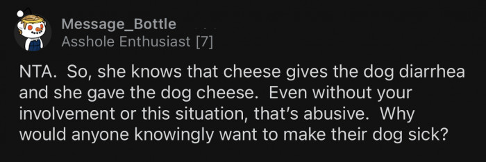 They are abusive dog owners and should be made aware of it.