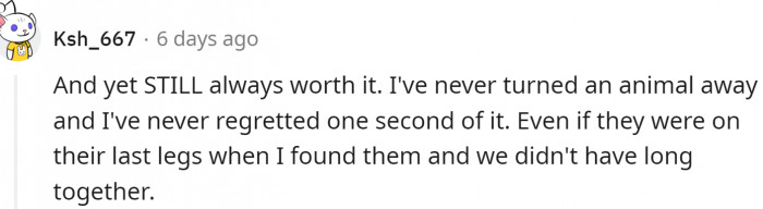 But it is worth it. Always.