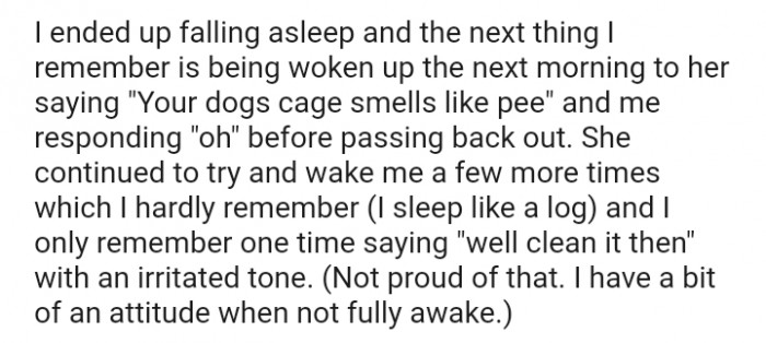Your dog's cage smells like pee