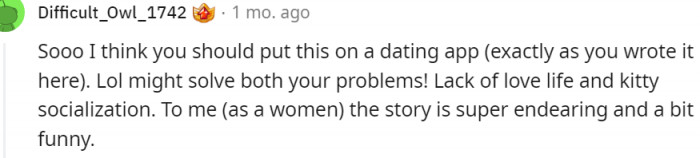 22. This should be put on a dating site