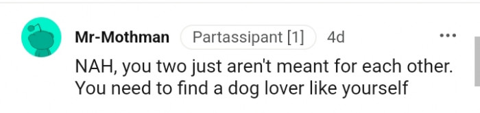 You two are not meant for each other