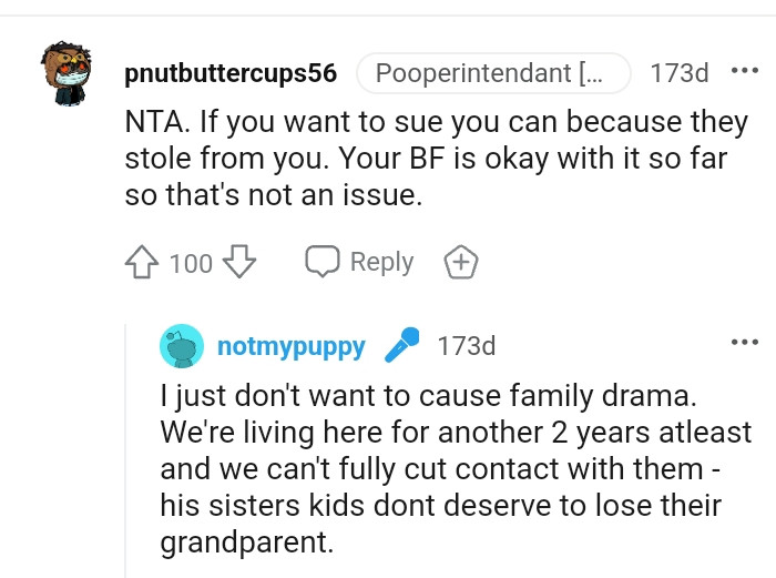 3. You can sue because they stole from you